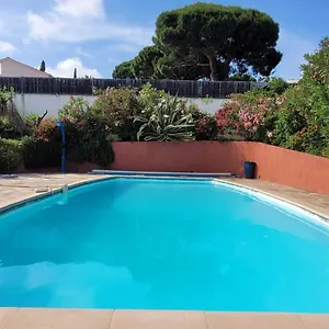 Villa Palm' Issambres 6-7 Personnes, Clim, Avec Piscine, Jardin Et Parking Prives La Garonnette-Plage